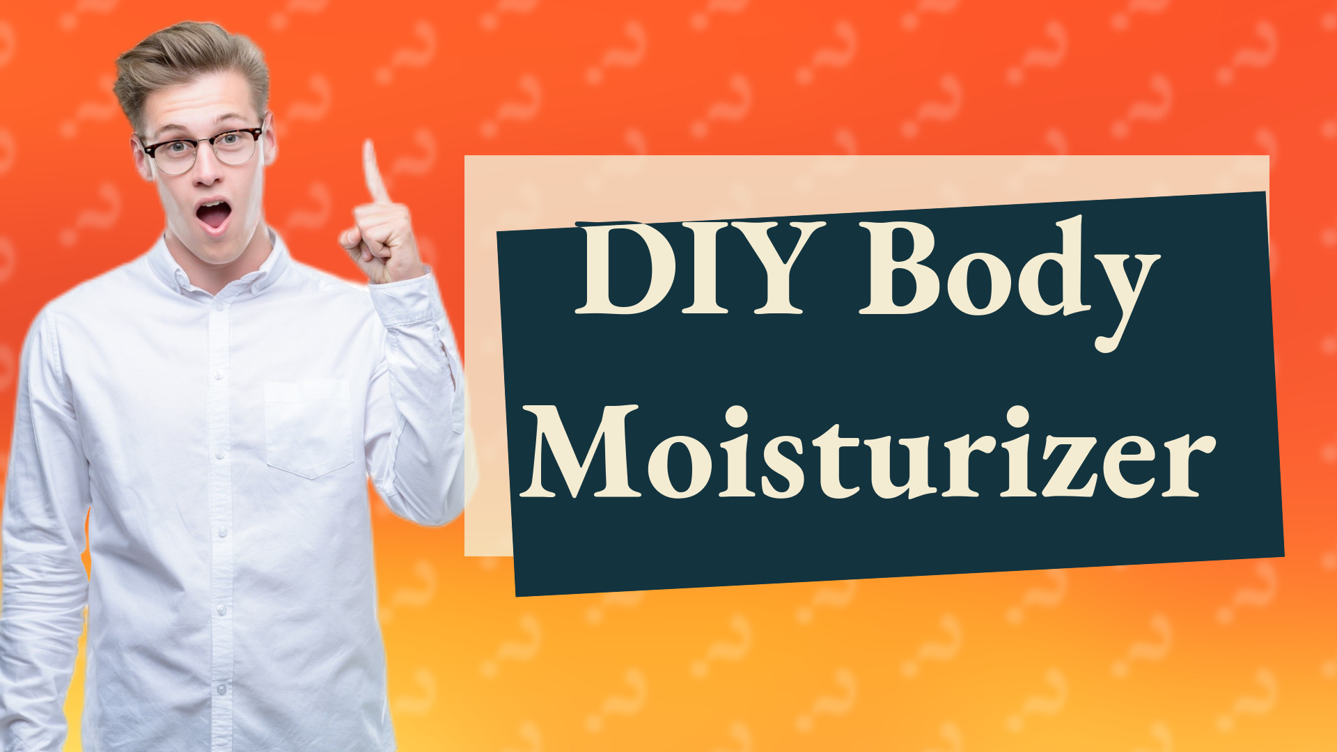 DIY Body Moisturizer