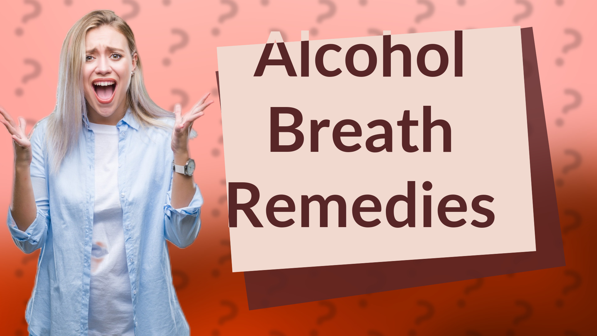 Alcohol Breath Remedies