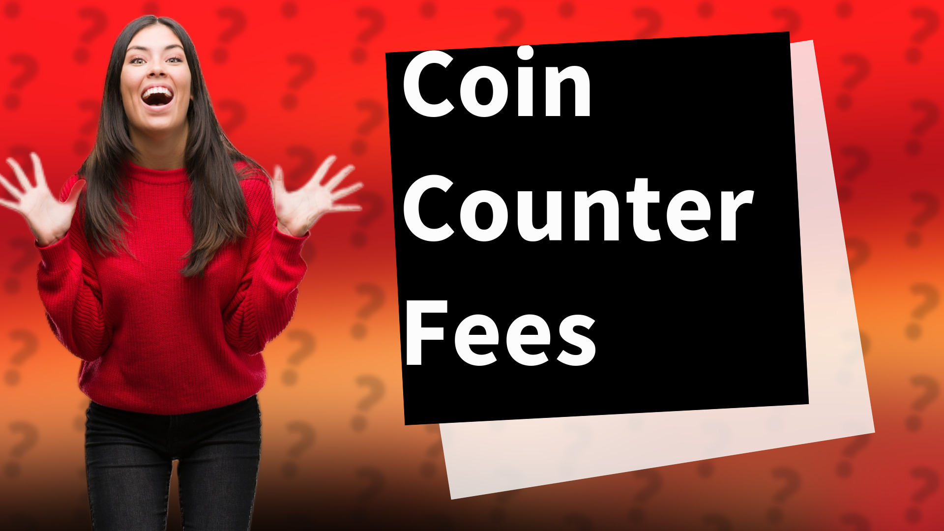 Coin Counter Fees