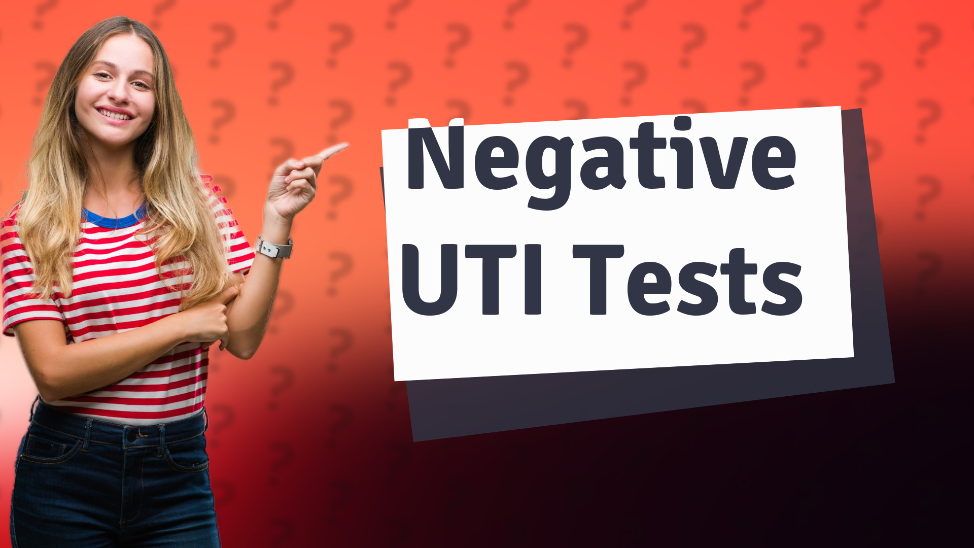 Negative UTI Tests