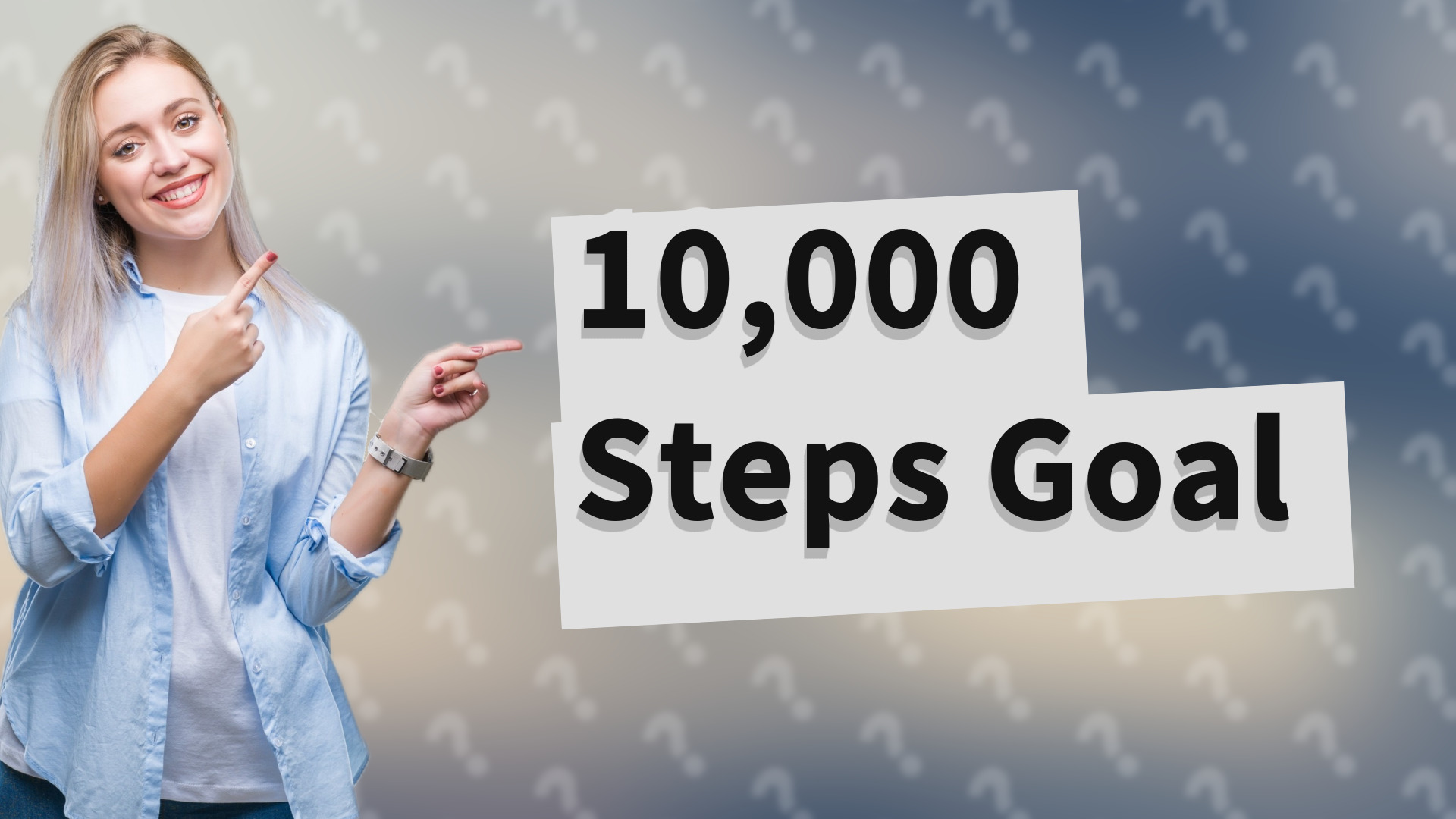 10,000 Steps Goal