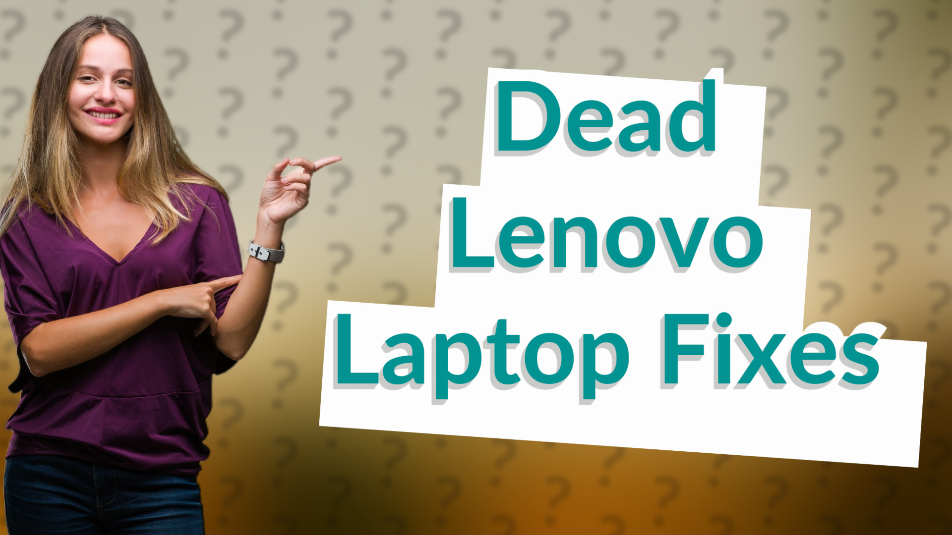 Dead Lenovo Laptop Fixes