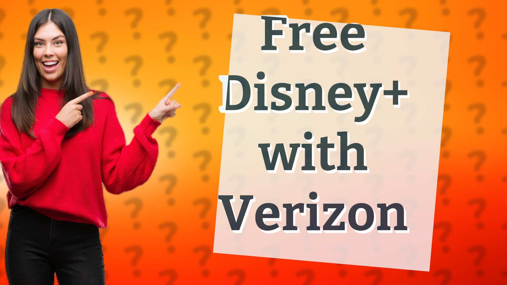 Free Disney+ with Verizon