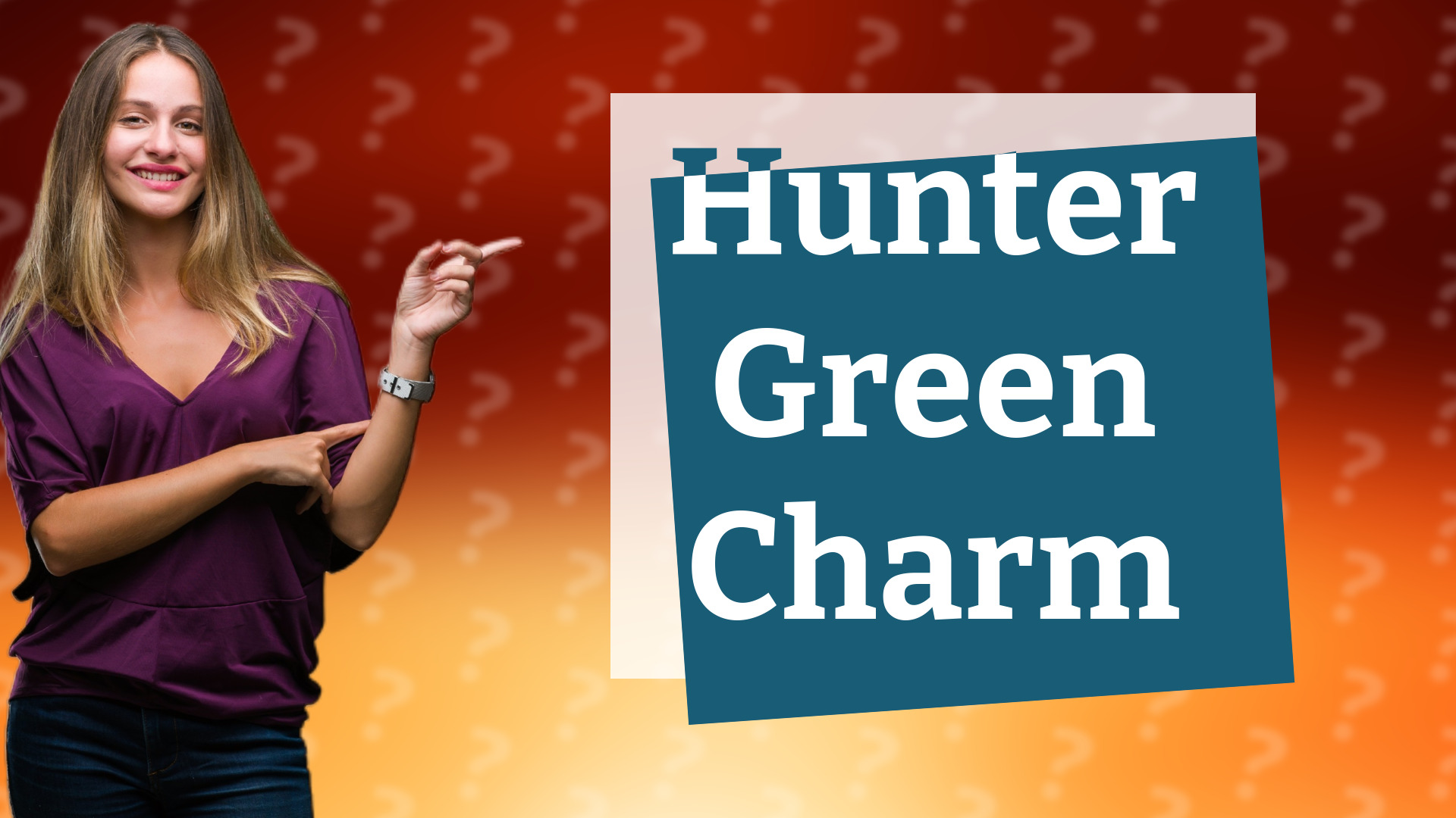 Hunter Green Charm