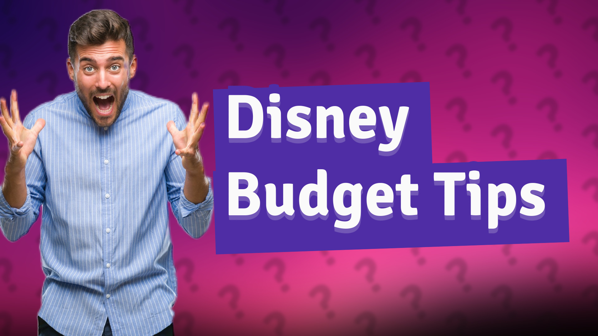 Disney Budget Tips