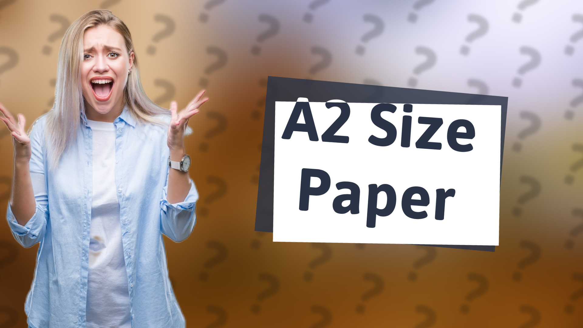 A2 Size Paper