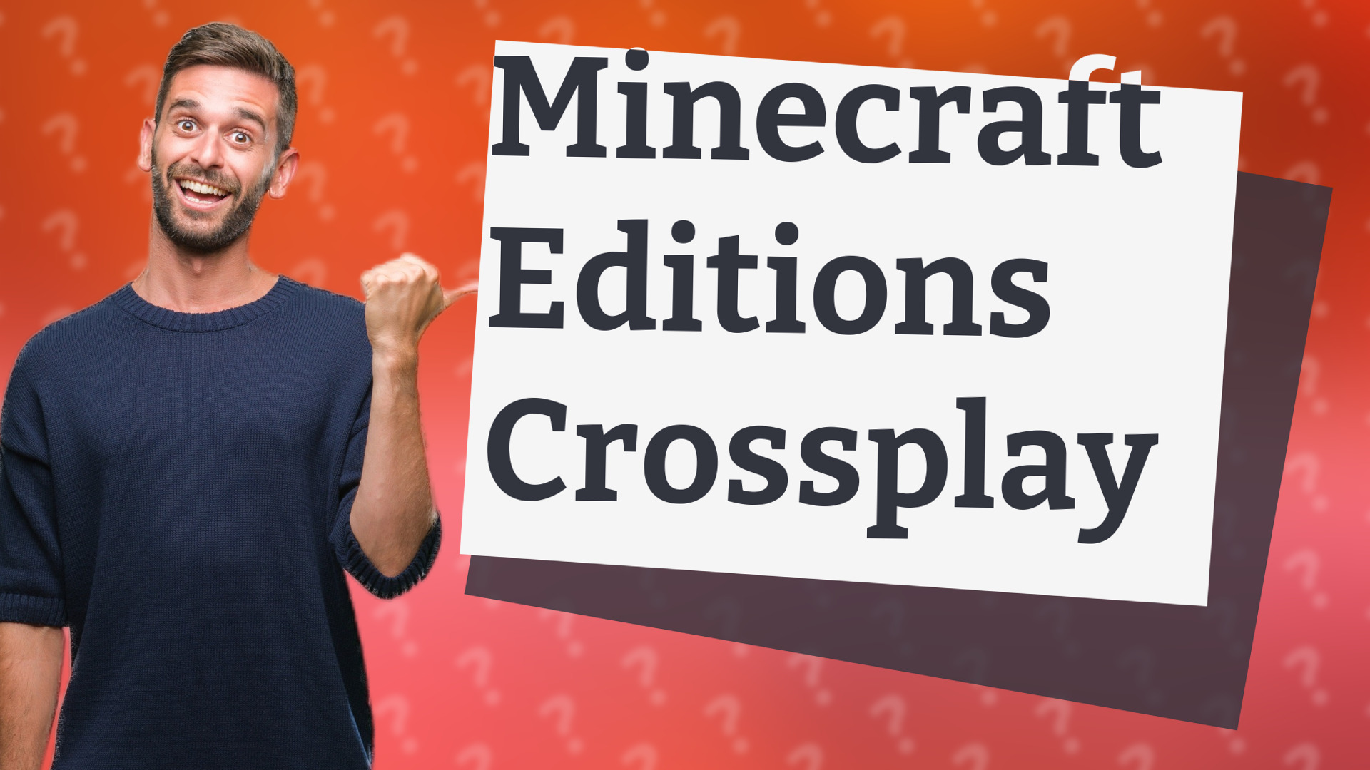 Minecraft Editions Crossplay