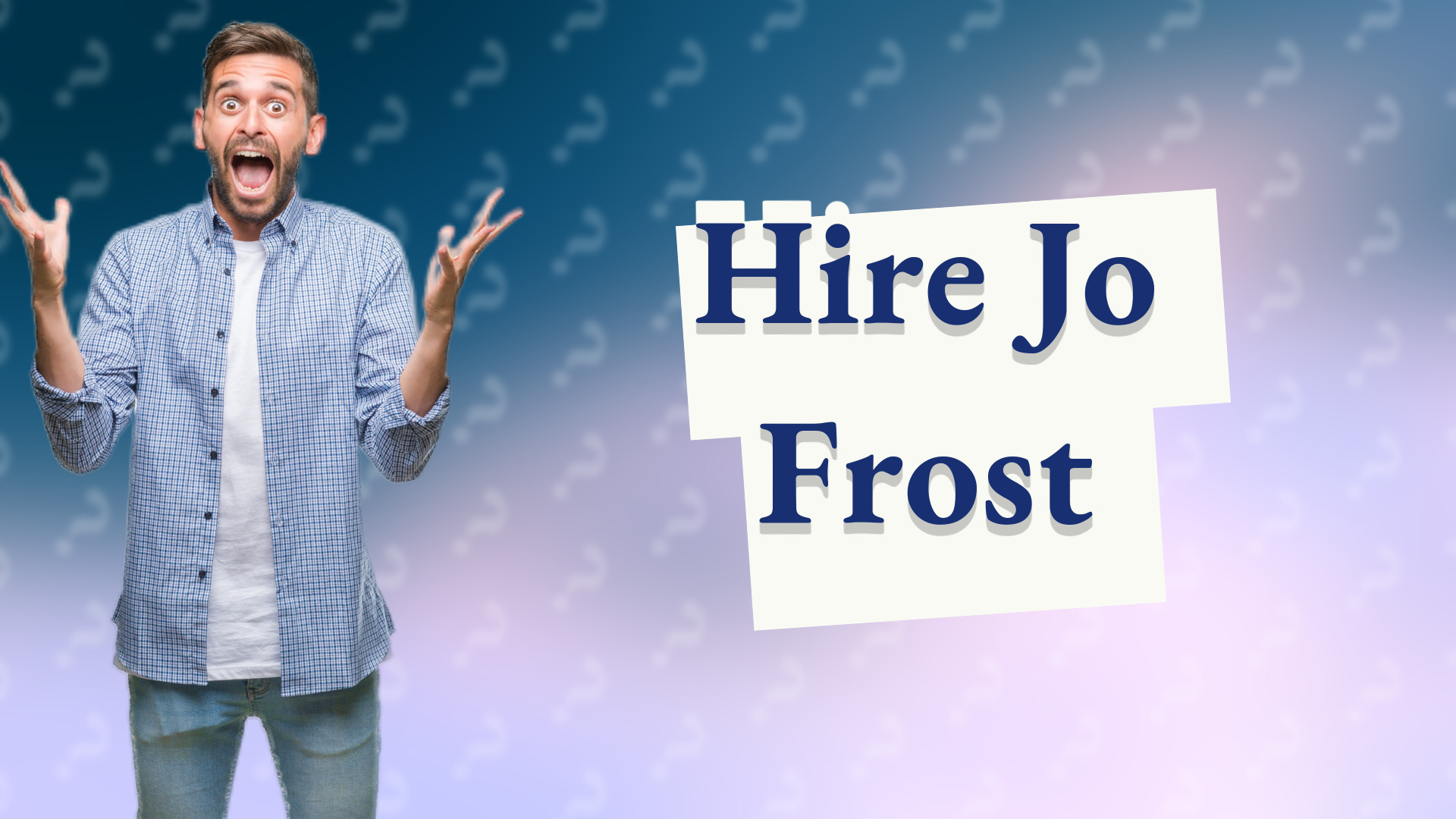 Hire Jo Frost