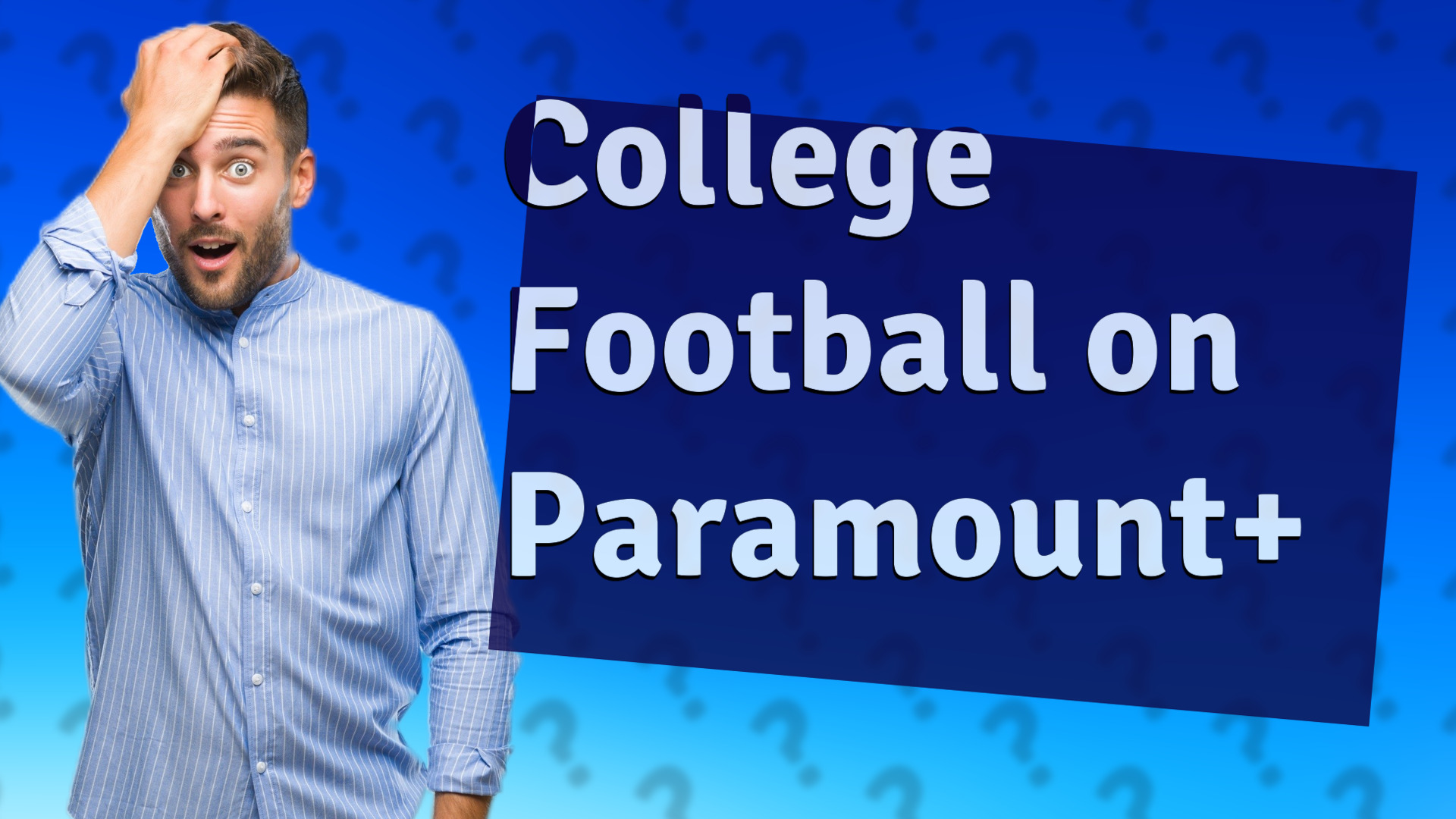 College Football on Paramount+