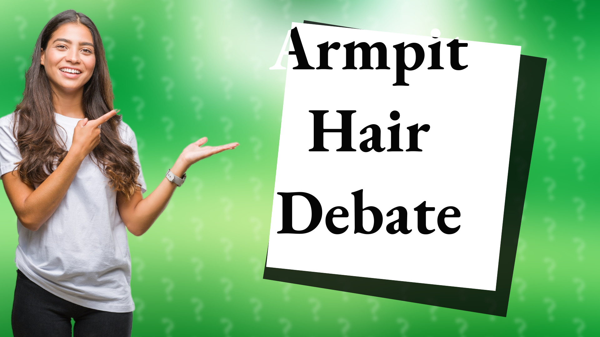 Armpit Hair Debate