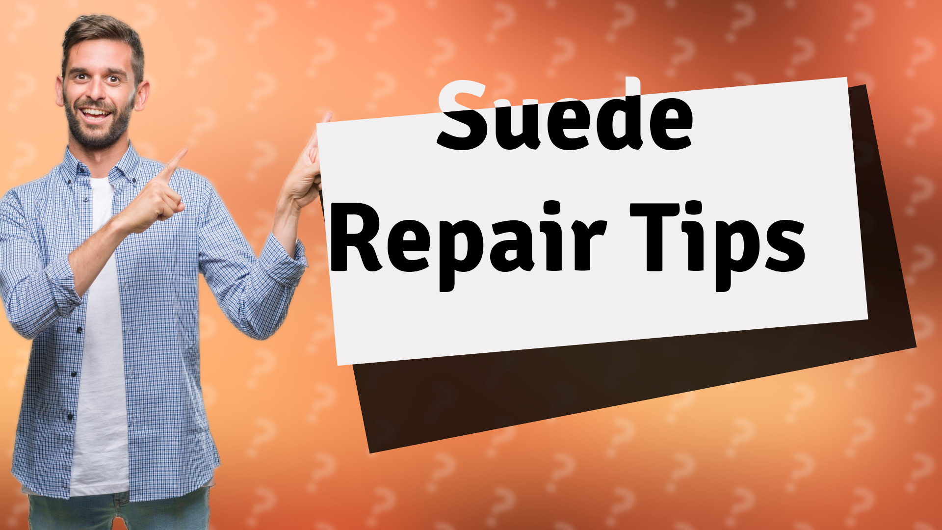 Suede Repair Tips