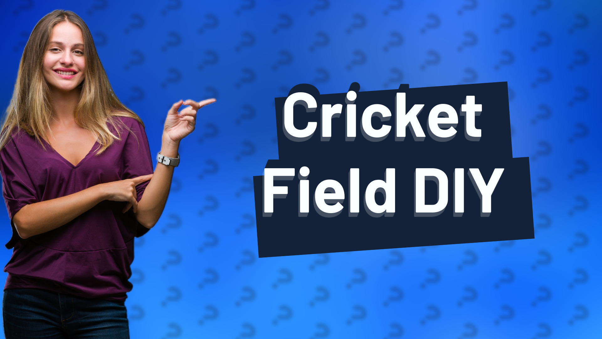 Cricket Field DIY