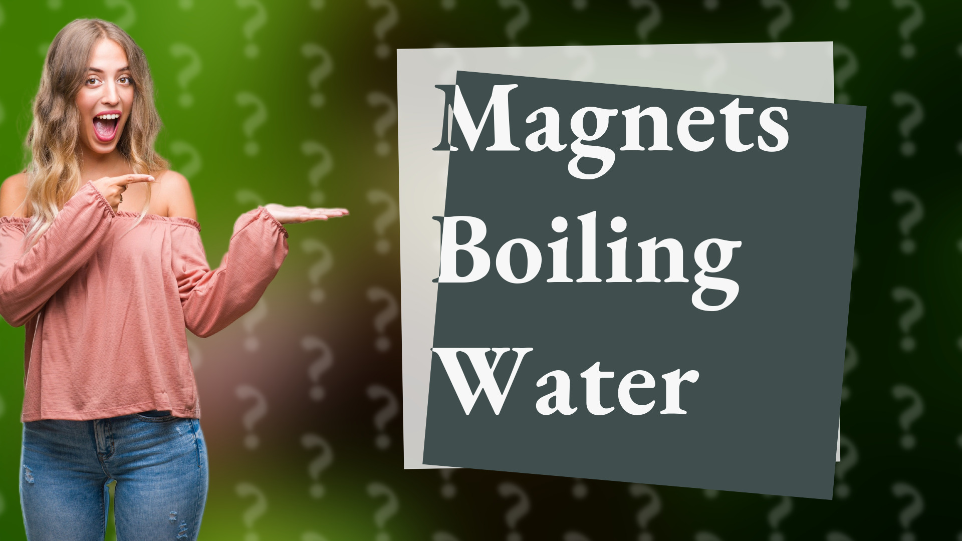 Magnets Boiling Water