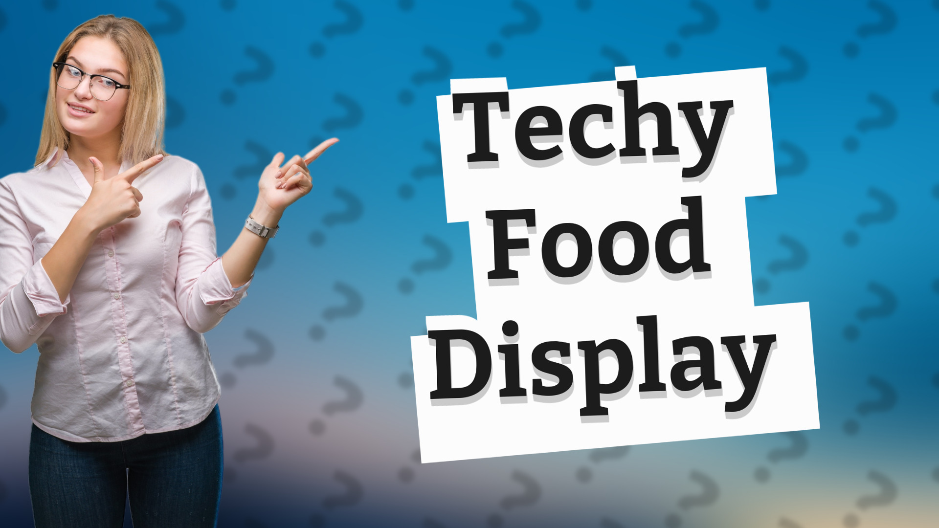 Techy Food Display