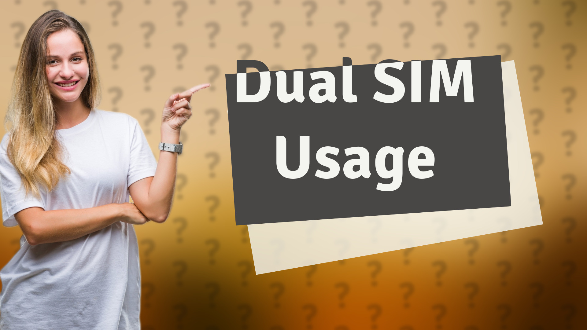 Dual SIM Usage