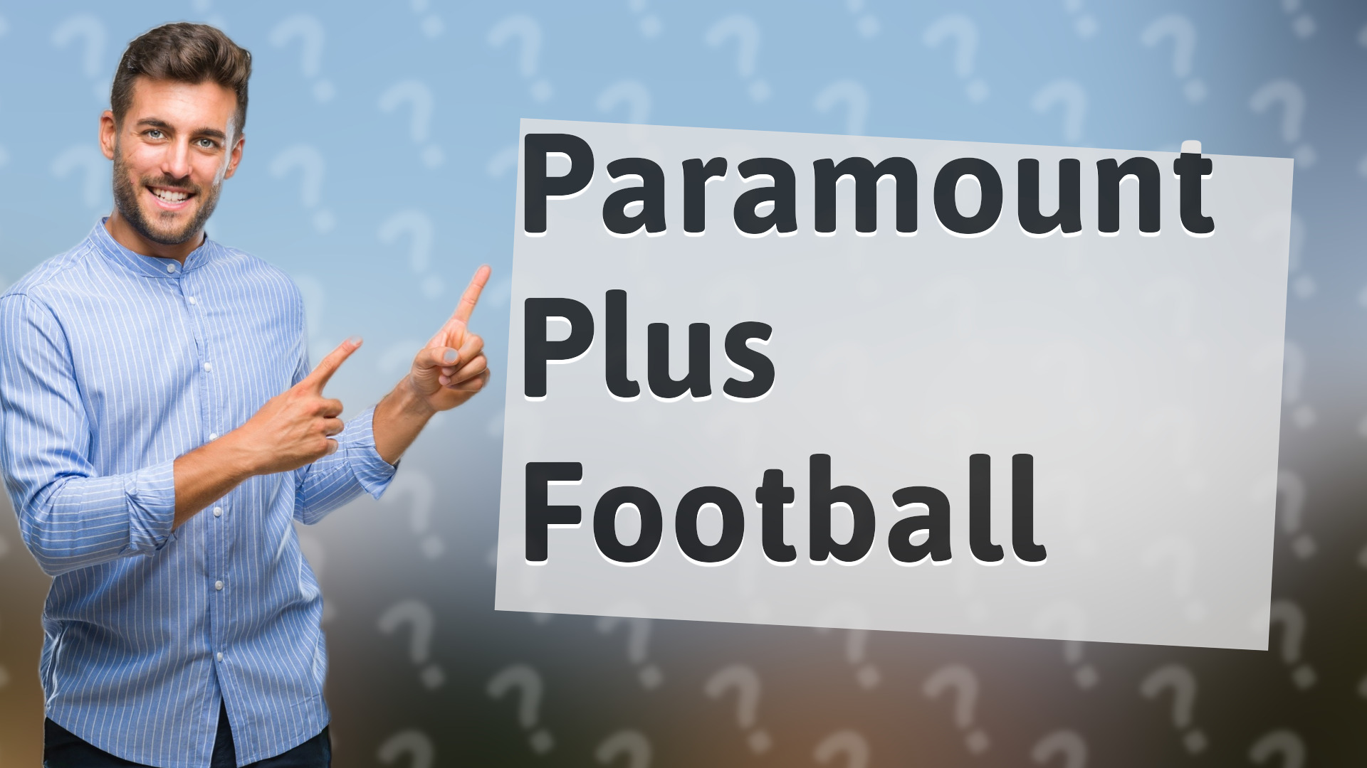 Paramount Plus Football