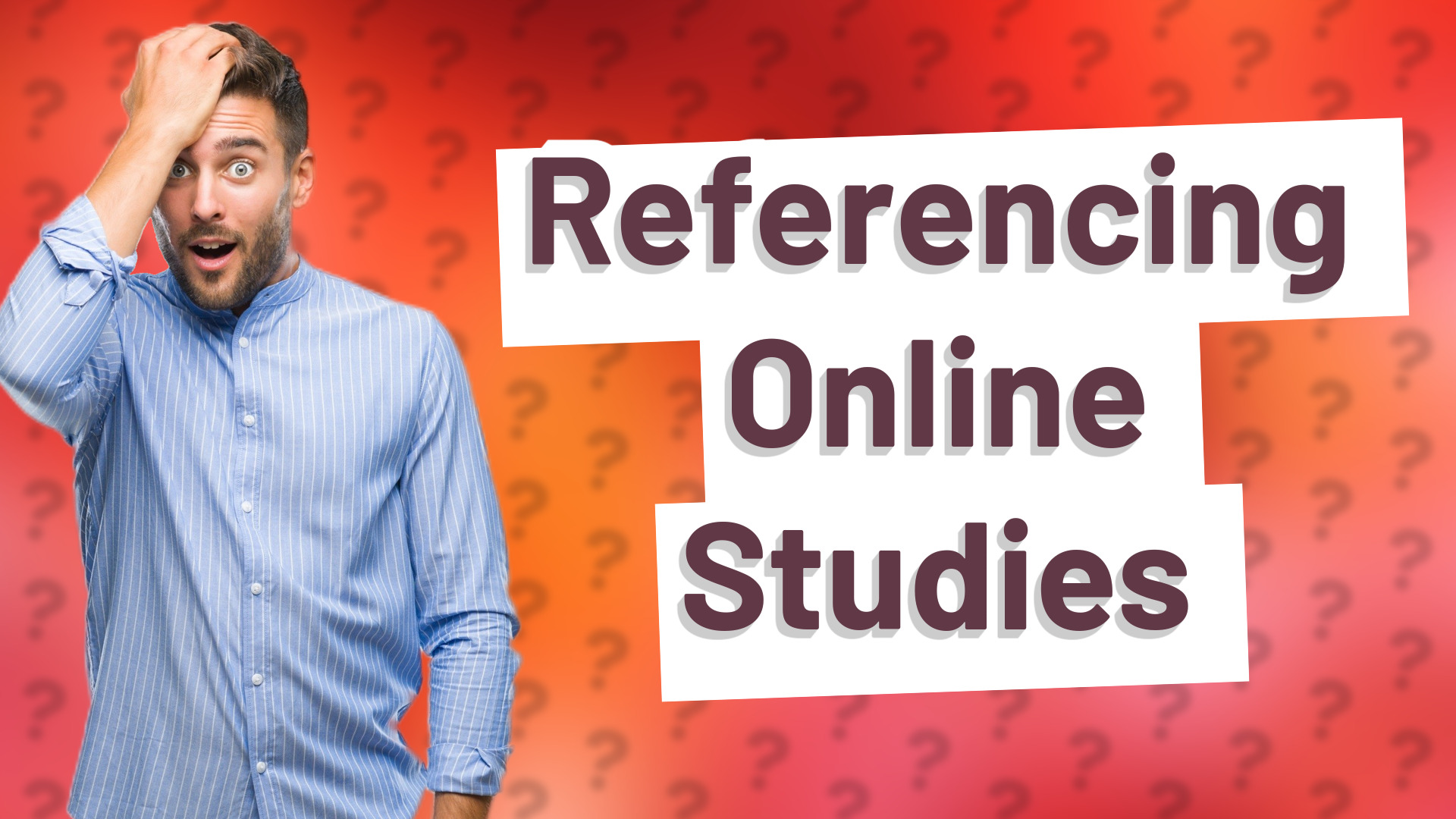 Referencing Online Studies
