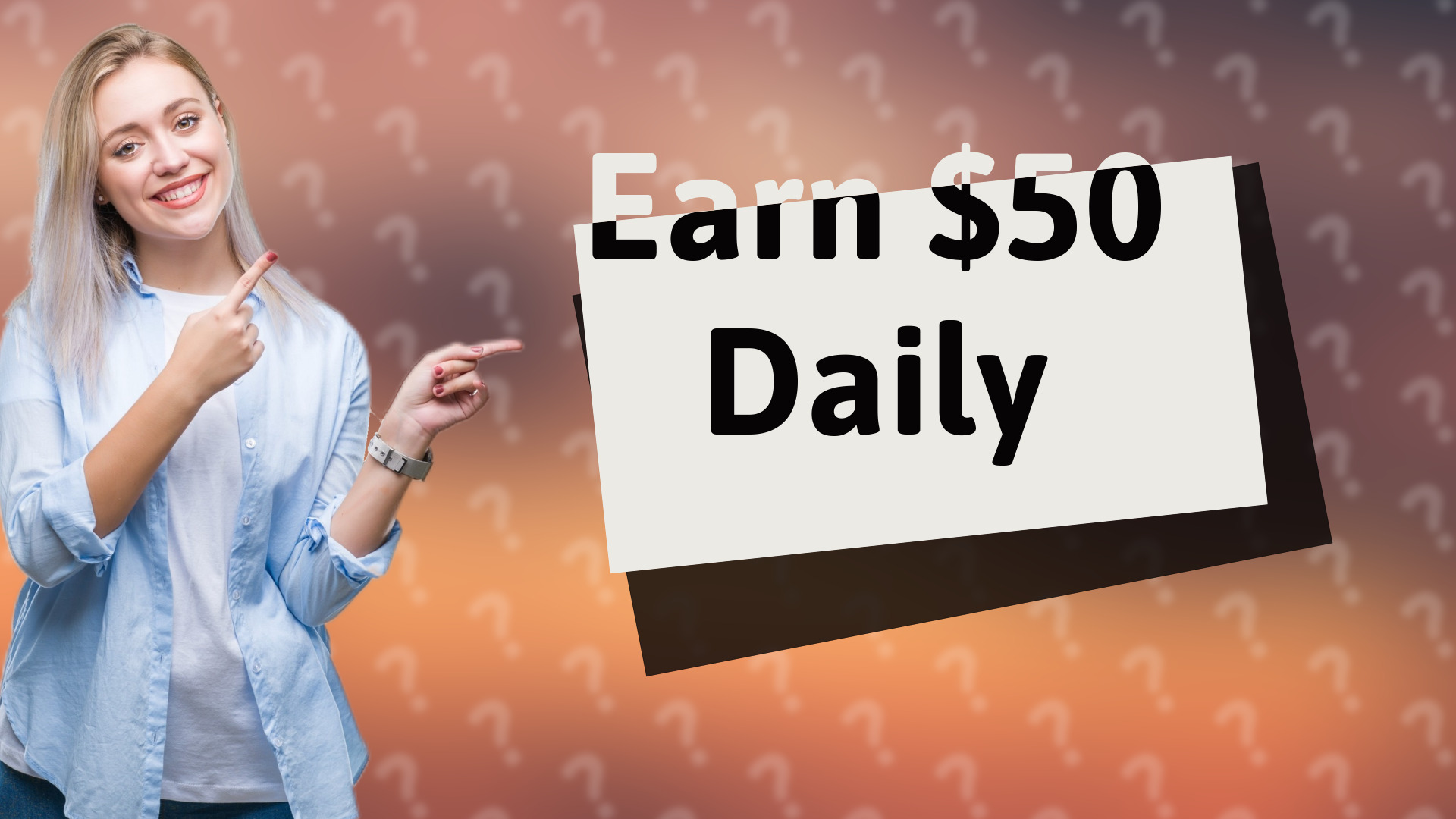 Earn $50 Daily