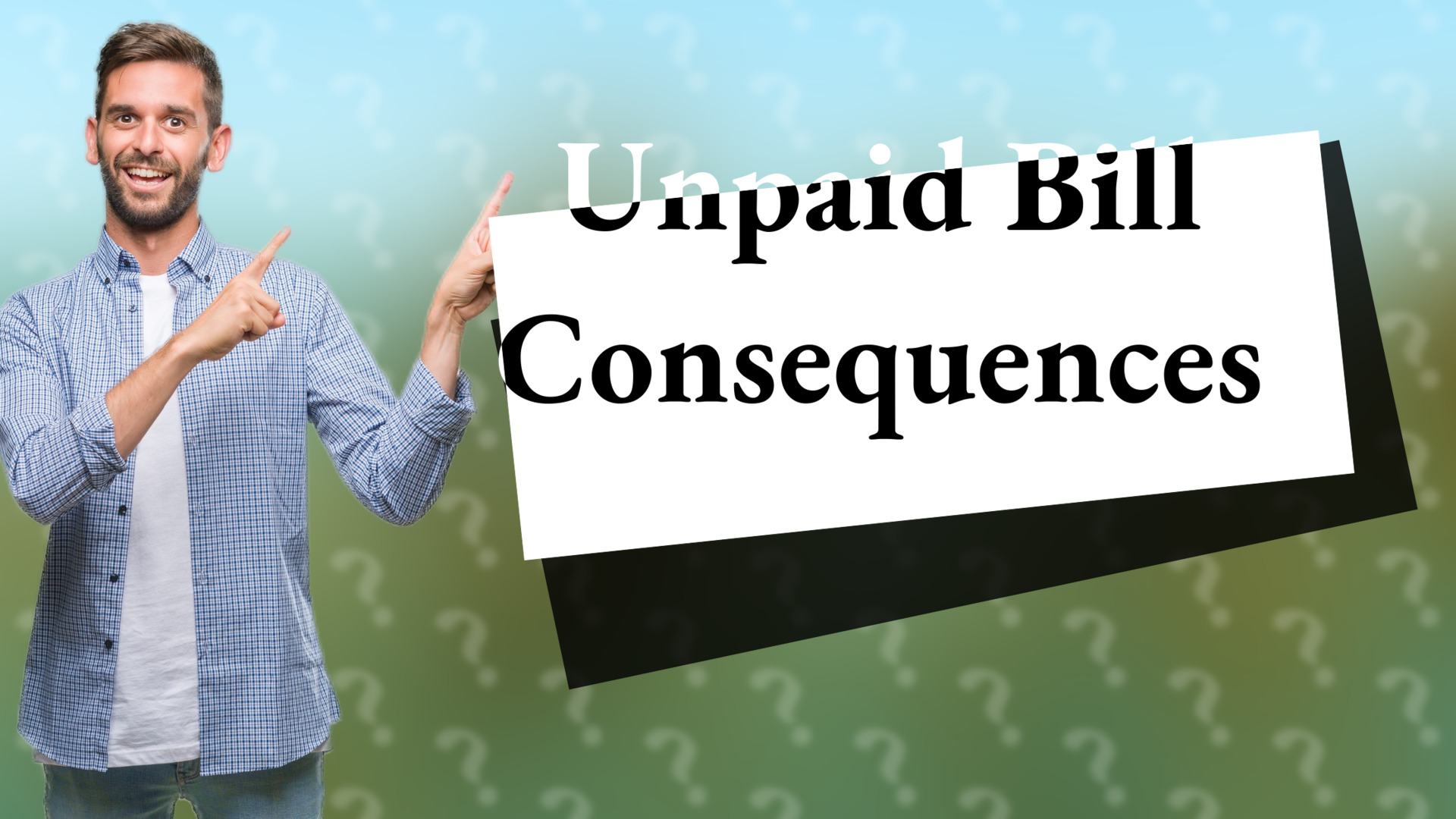 Unpaid Bill Consequences