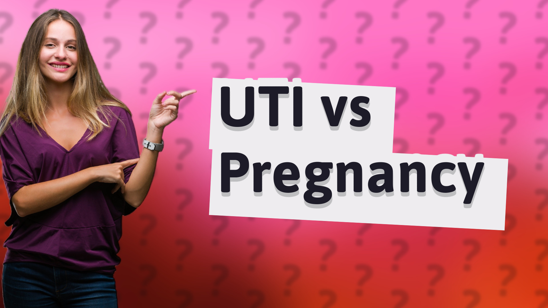 UTI vs Pregnancy