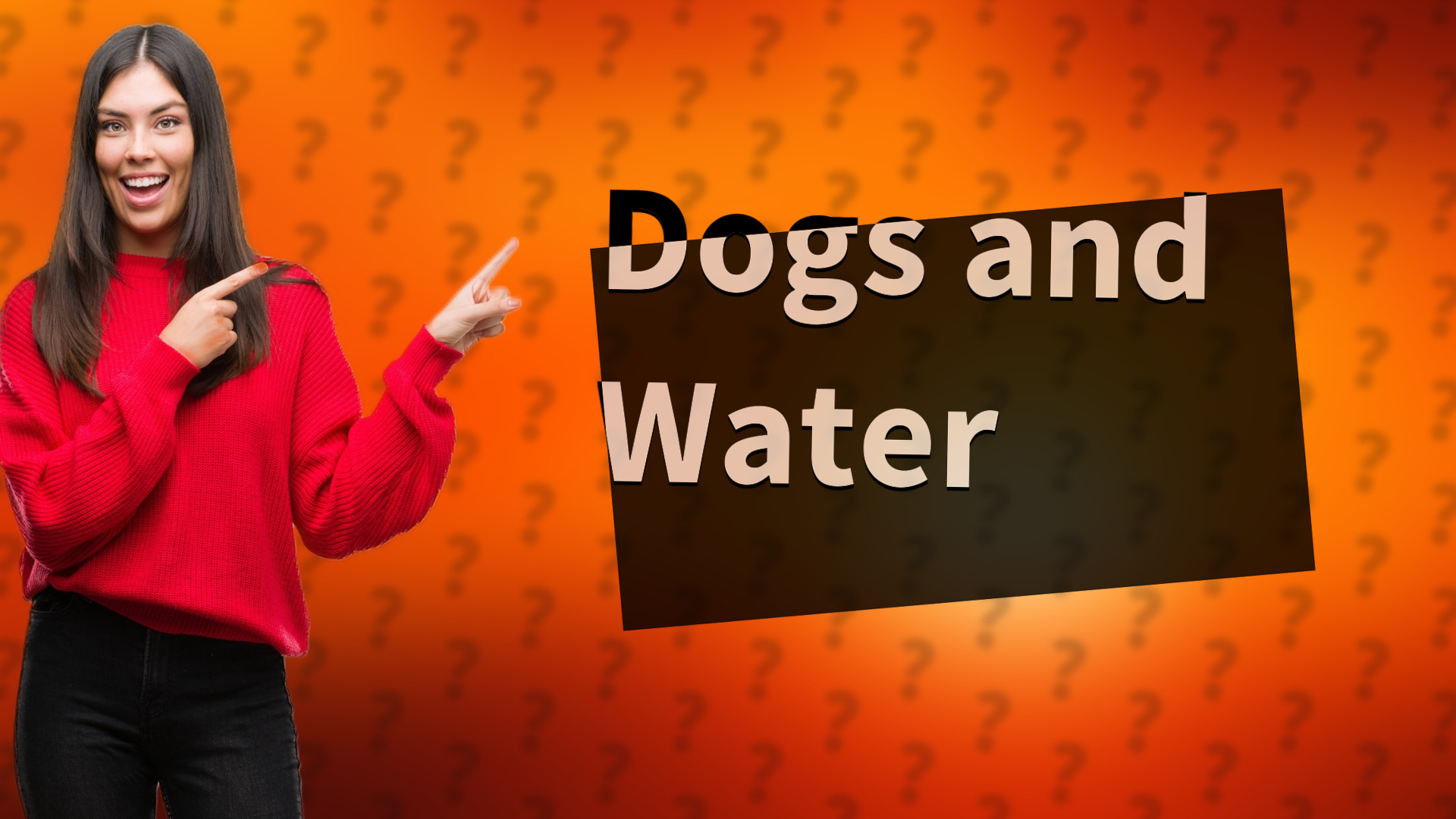 Dogs and Water