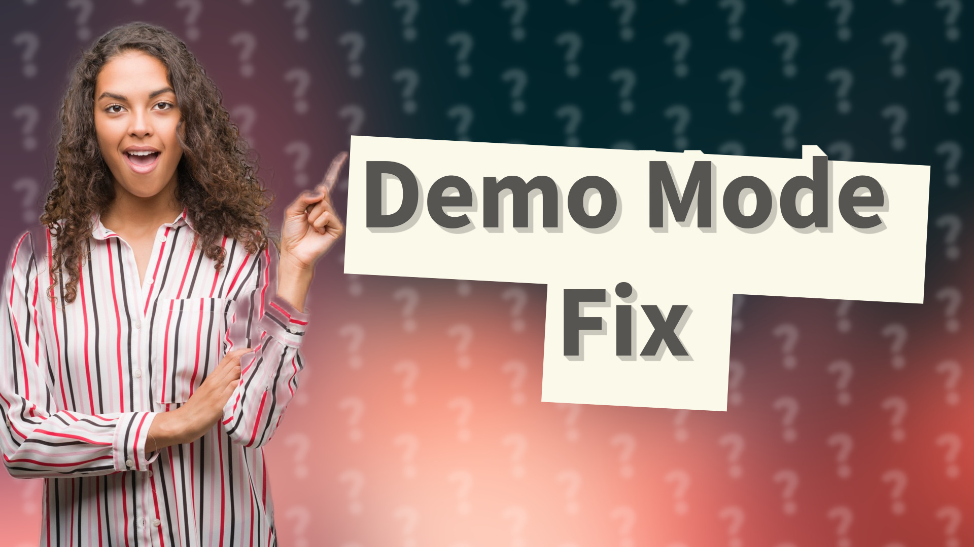 Demo Mode Fix