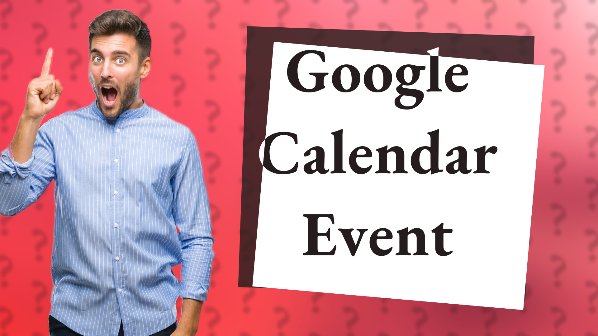 Google Calendar Event