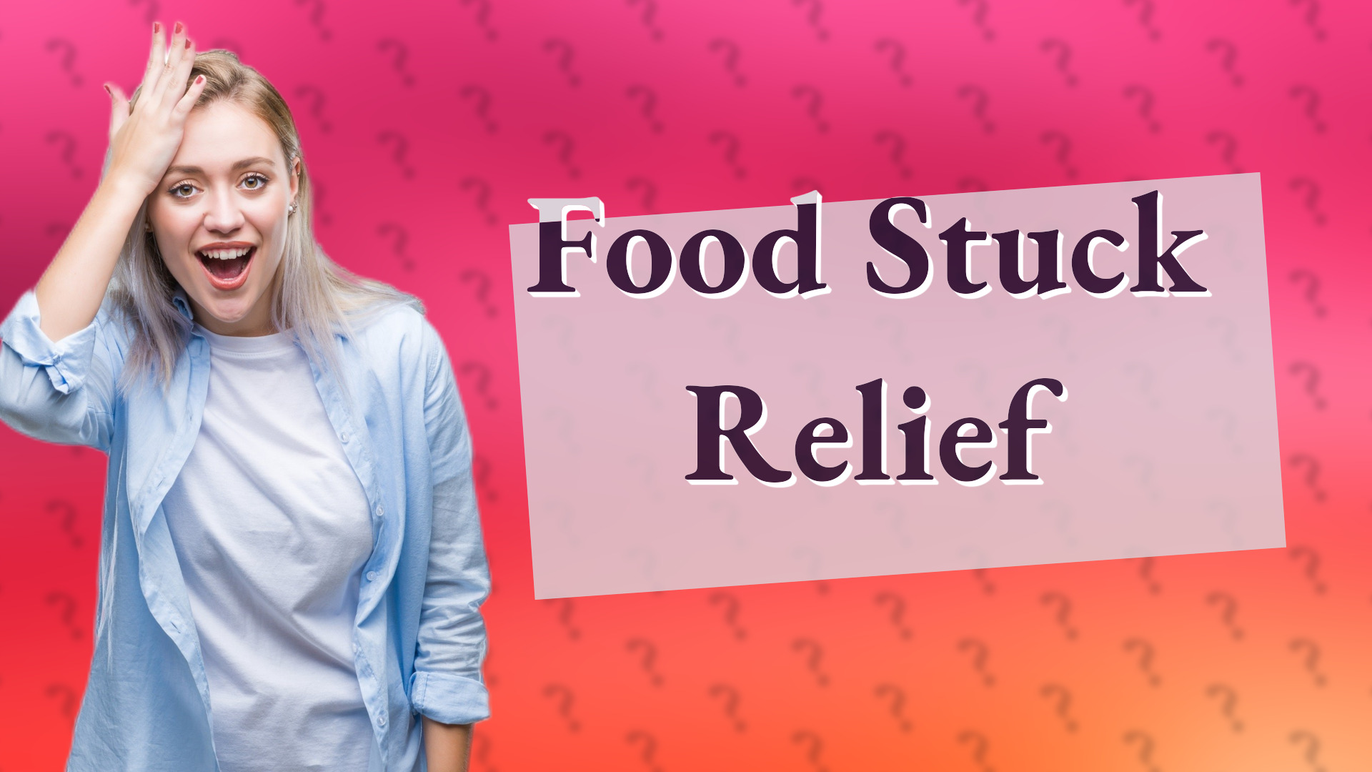 Food Stuck Relief