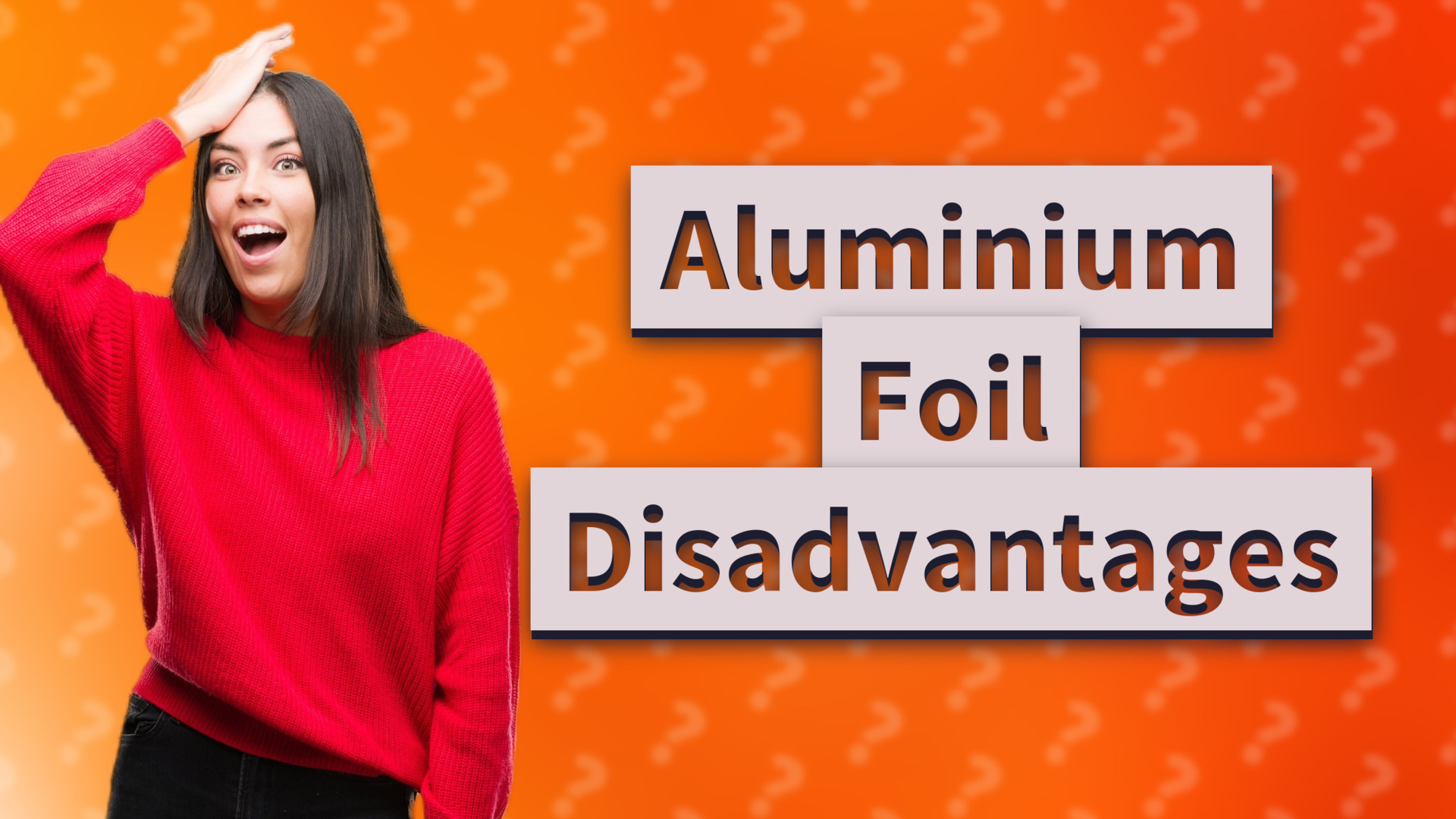 Aluminium Foil Disadvantages