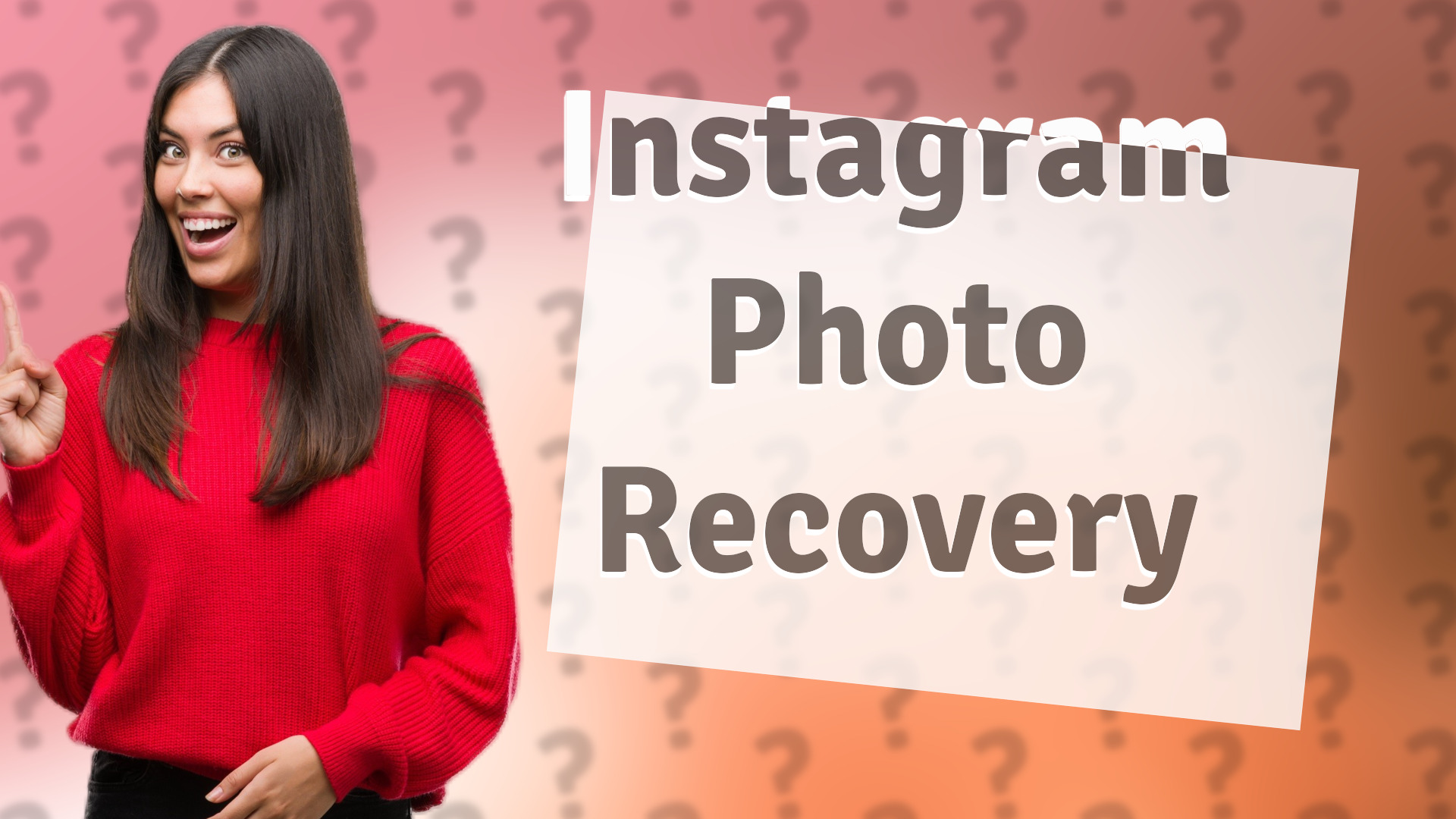 Instagram Photo Recovery