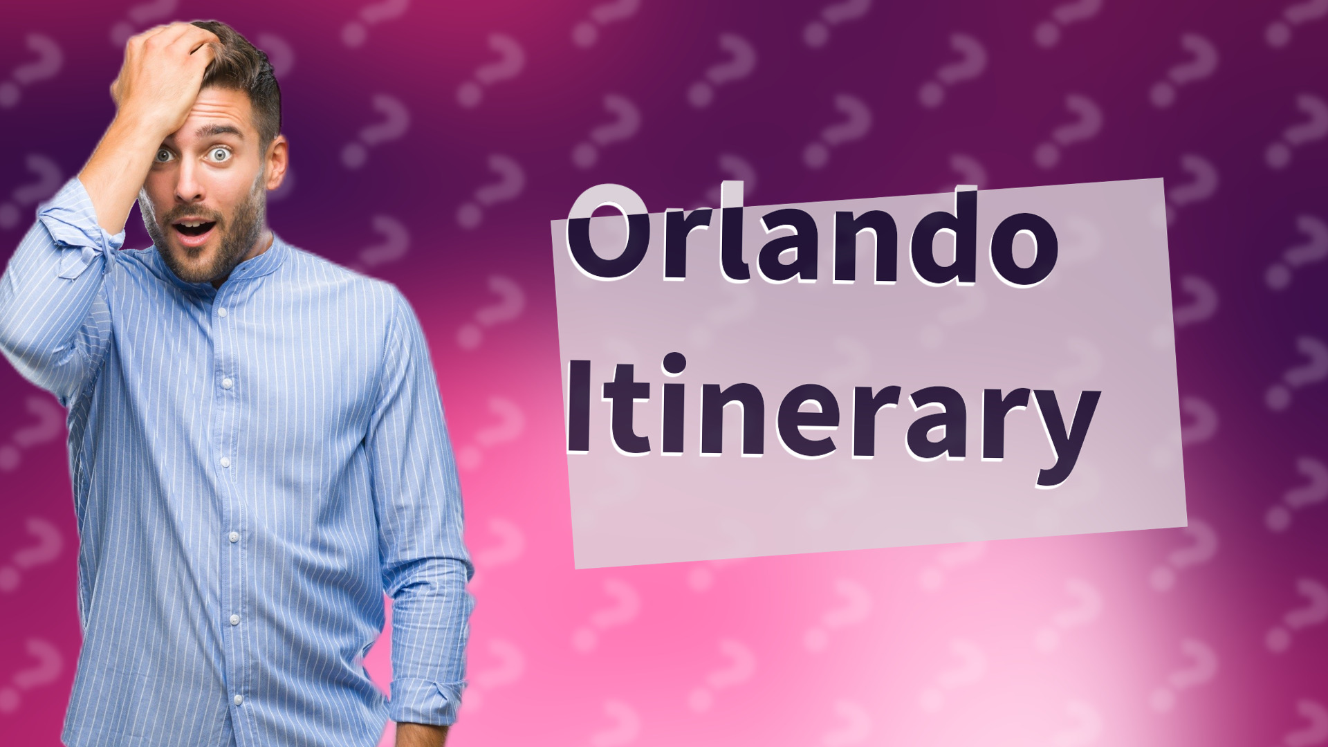 Orlando Itinerary