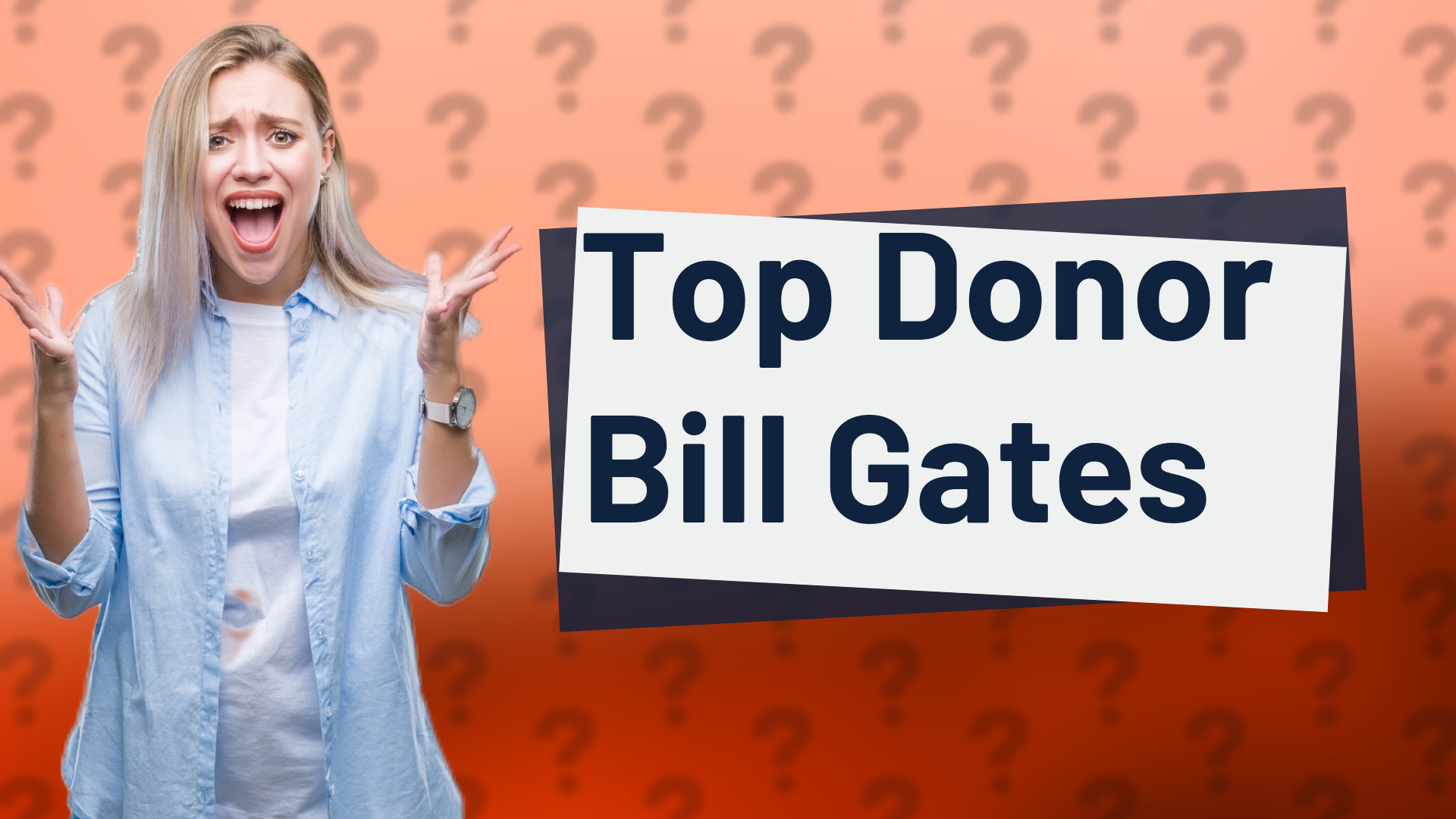Top Donor Bill Gates