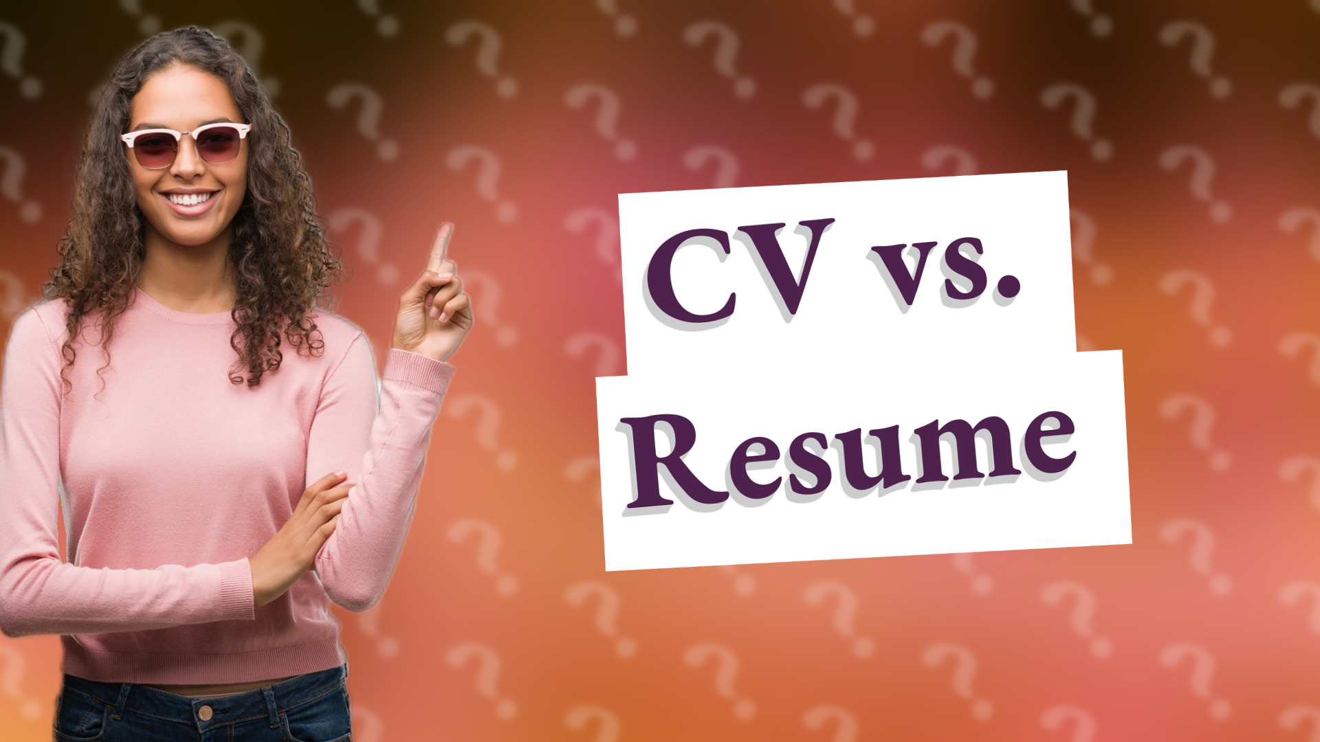 CV vs. Resume
