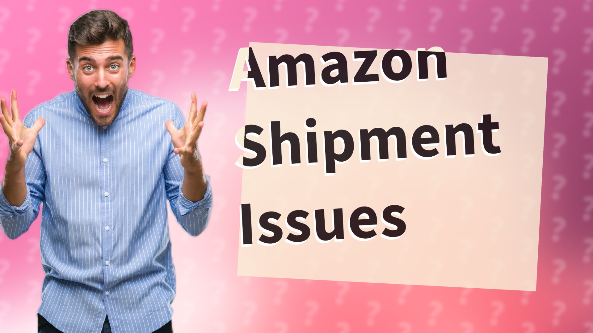 Amazon Shipment Issues