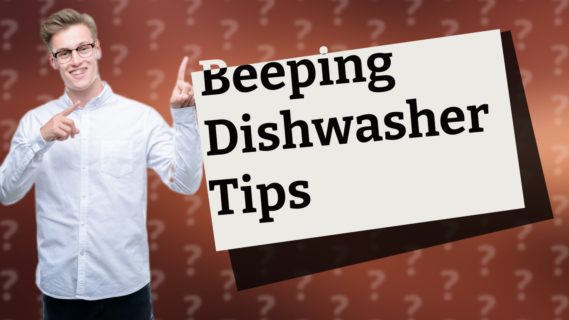 Beeping Dishwasher Tips