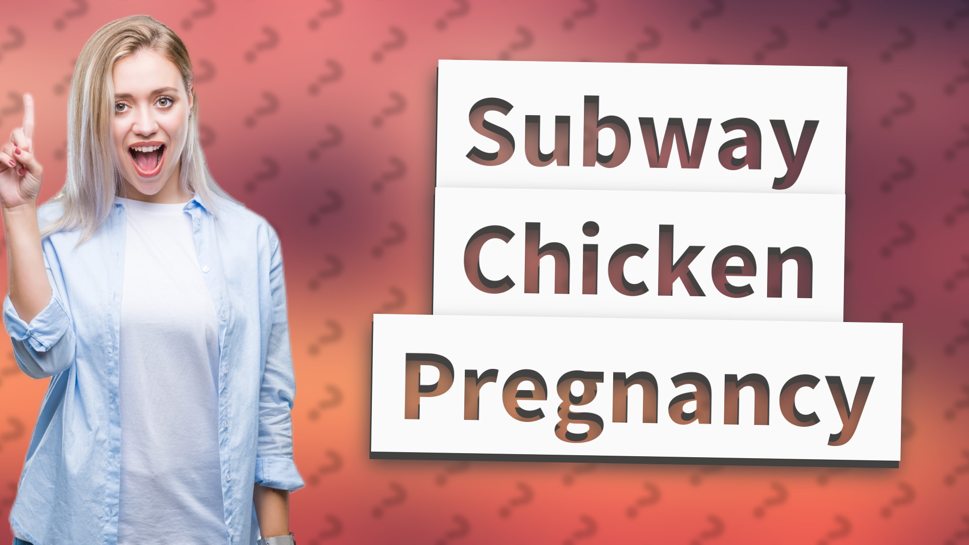 Subway Chicken Pregnancy