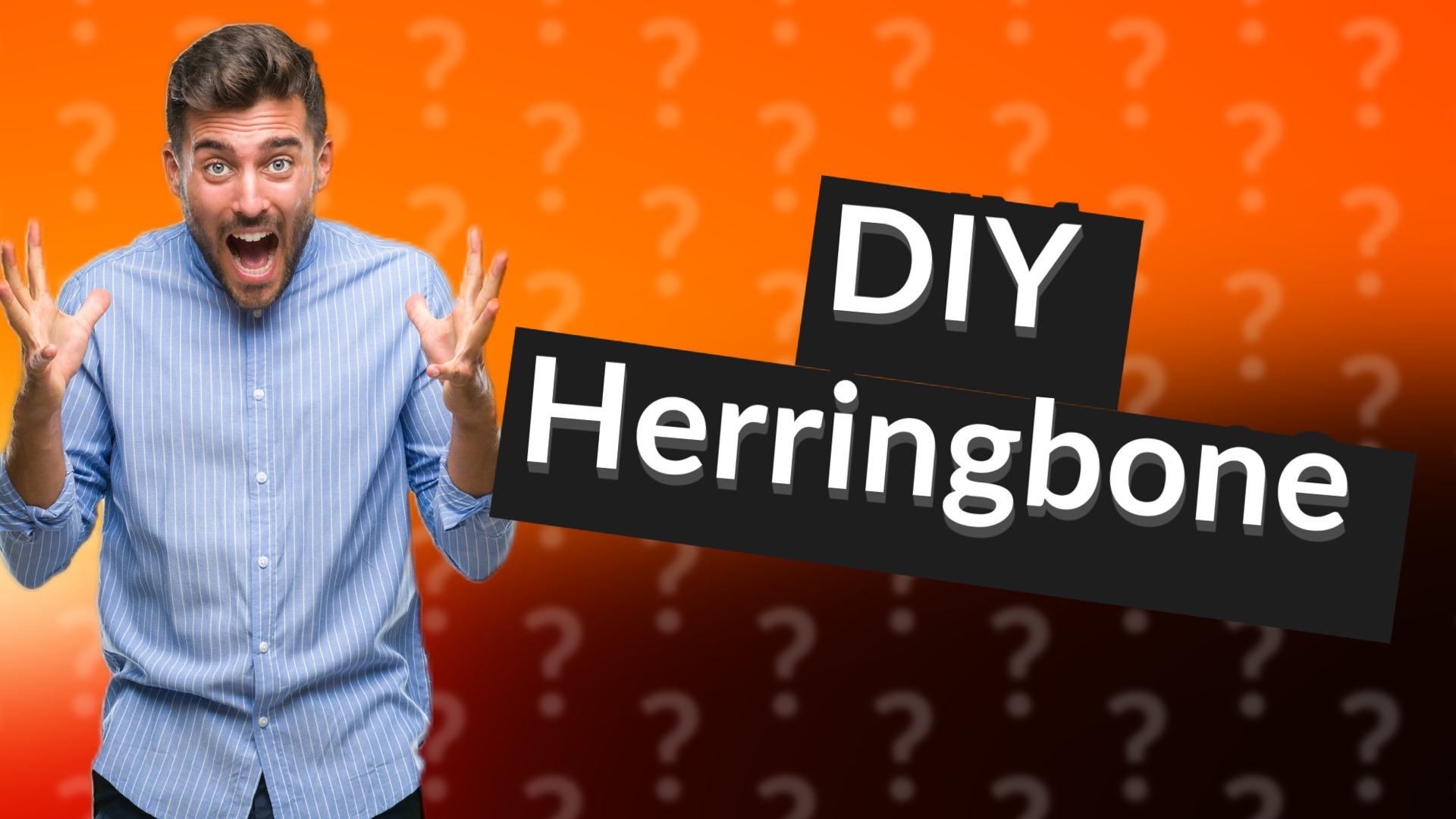 DIY Herringbone
