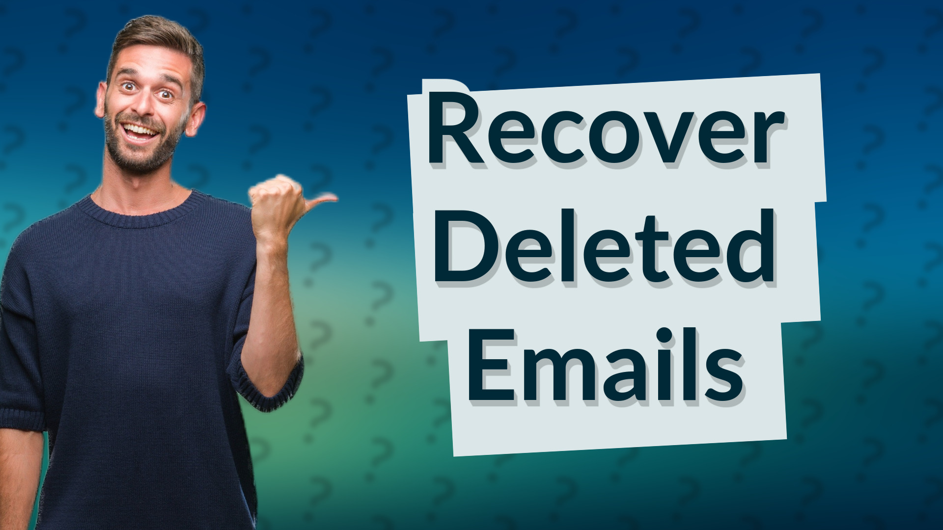 Recover Deleted Emails