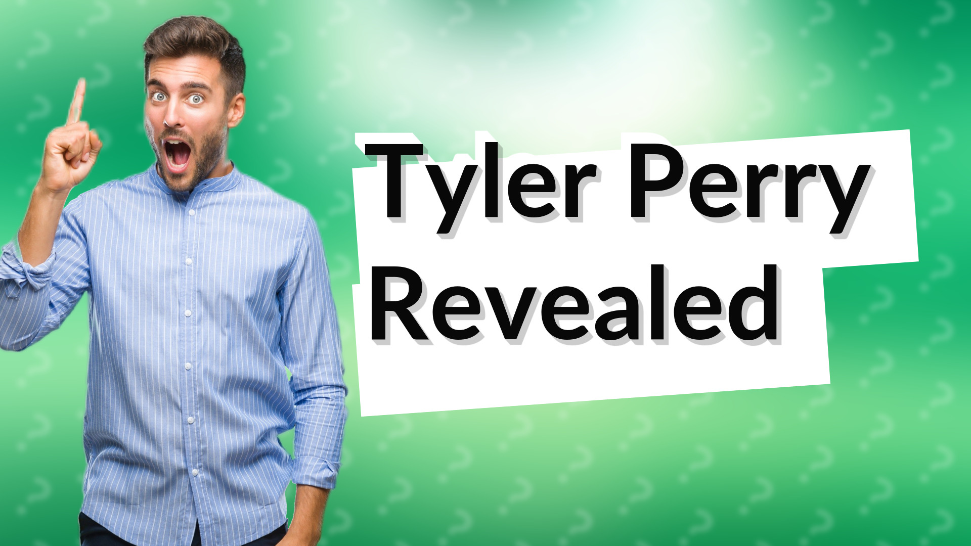 Tyler Perry Revealed