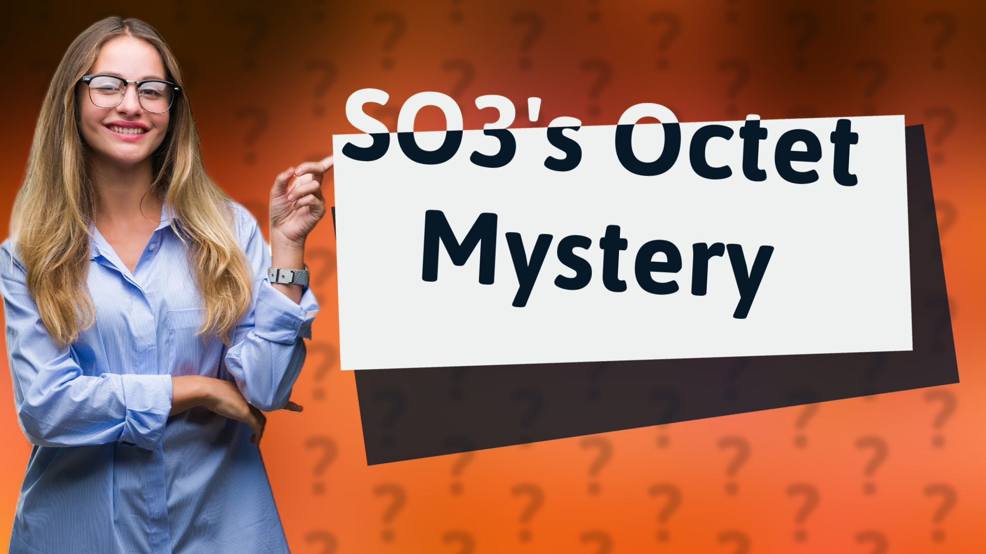 SO3's Octet Mystery