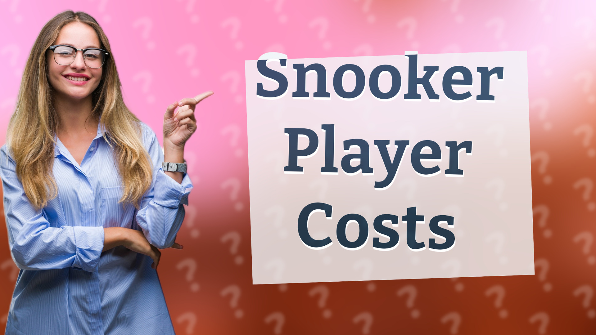 Snooker Player Costs