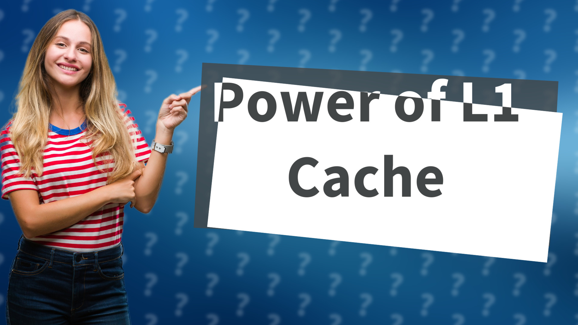 Power of L1 Cache