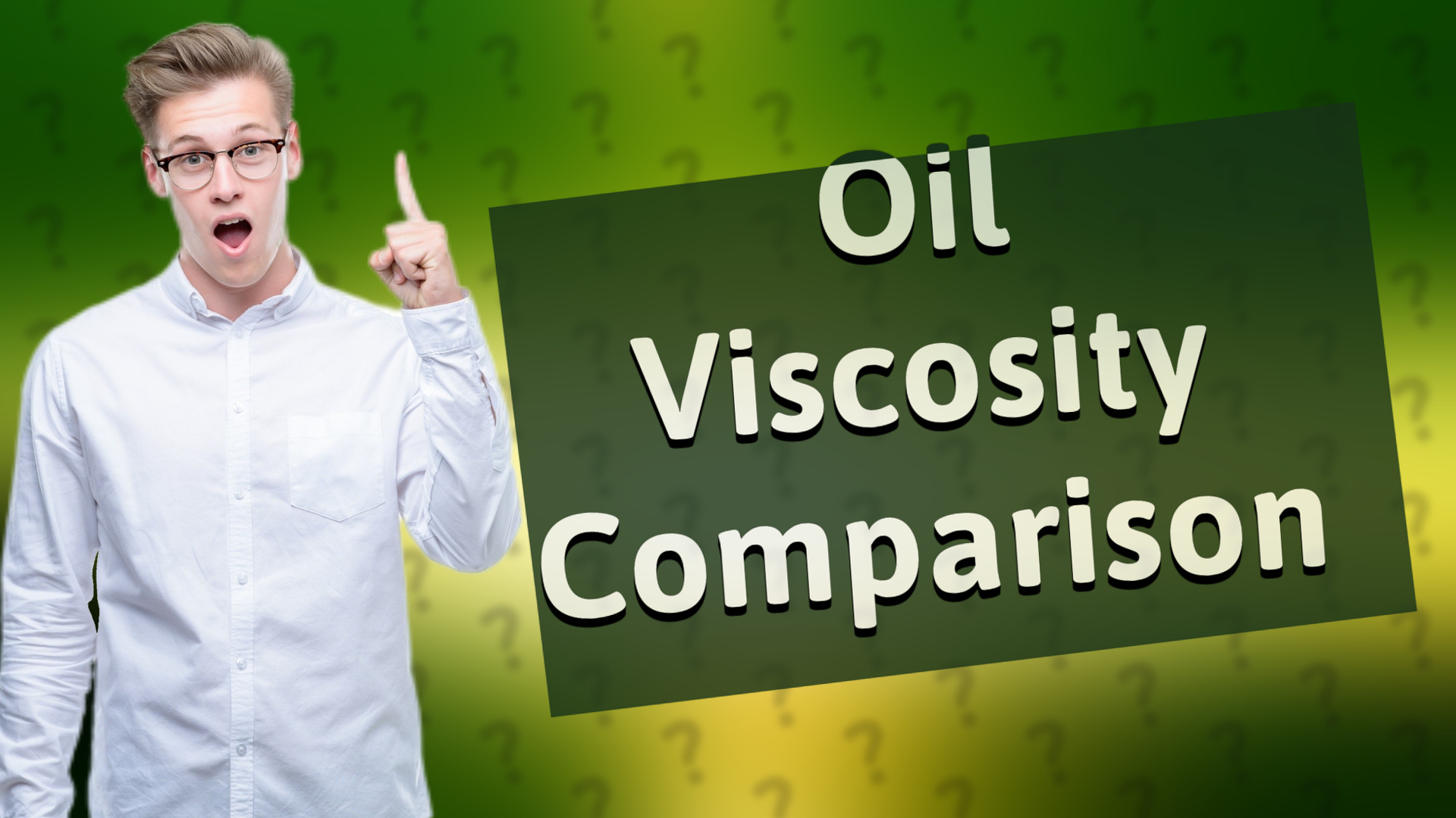 Oil Viscosity Comparison