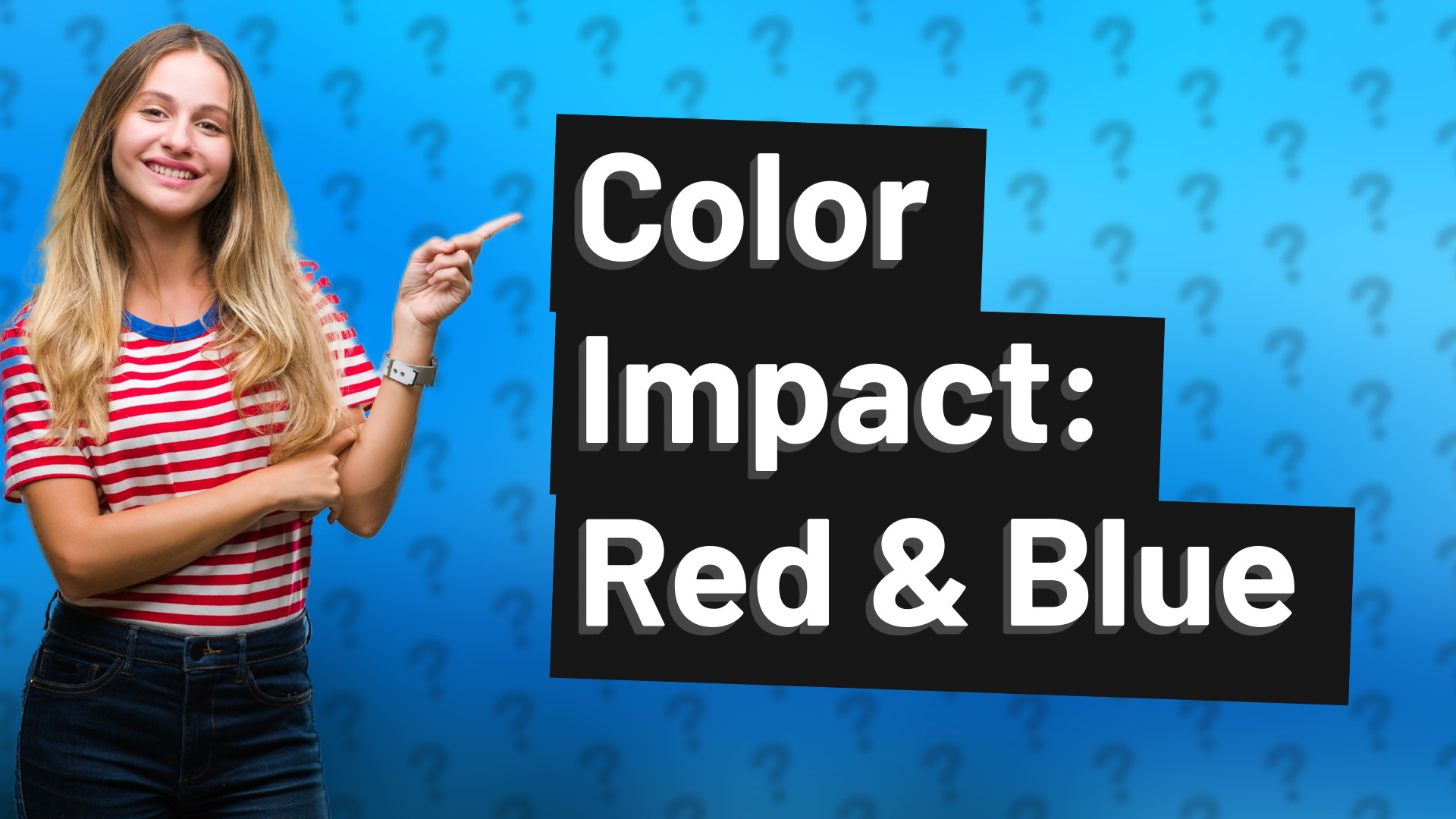 Color Impact: Red & Blue