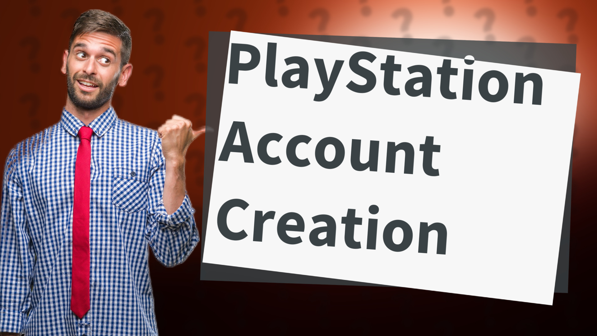 PlayStation Account Creation