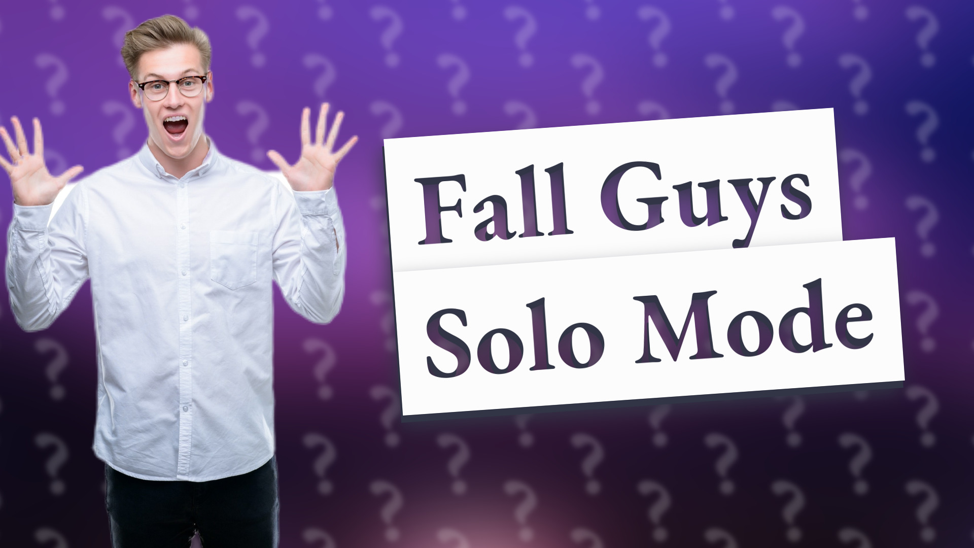 Fall Guys Solo Mode