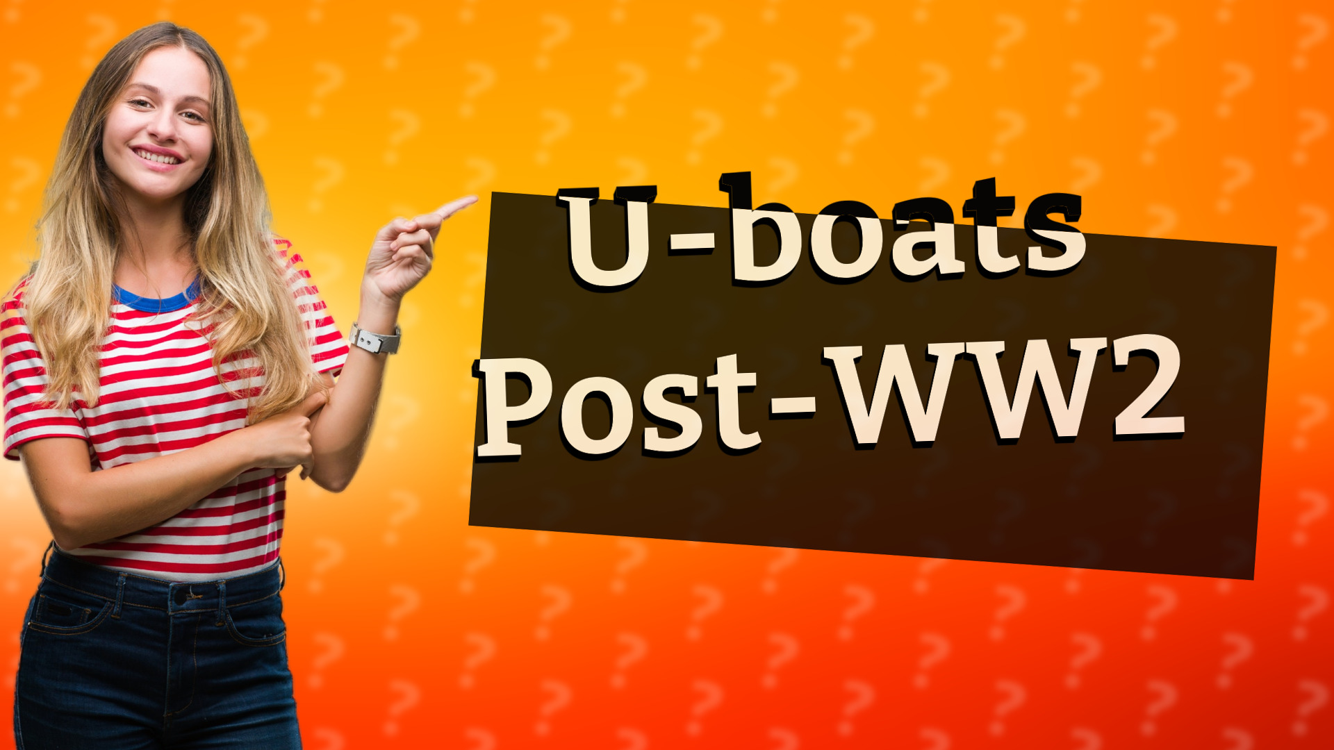 U-boats Post-WW2