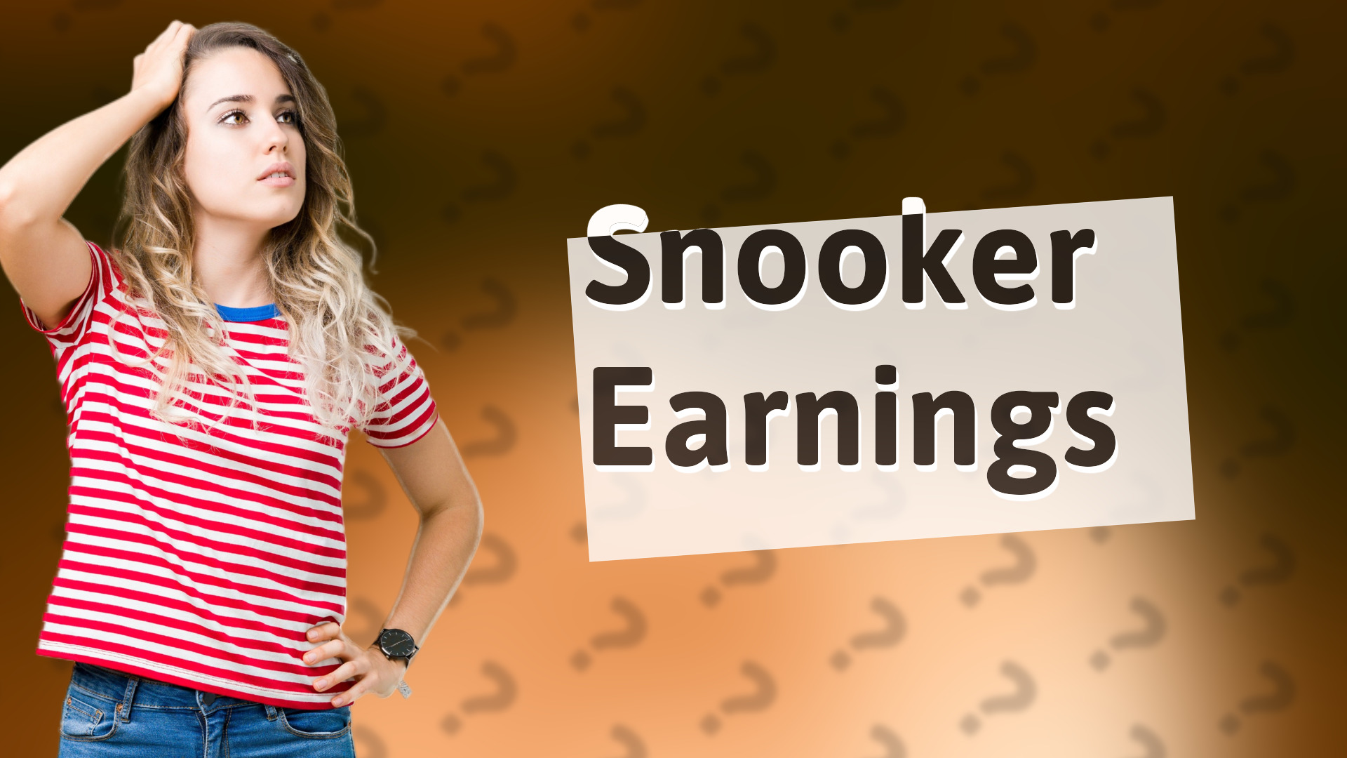 Snooker Earnings
