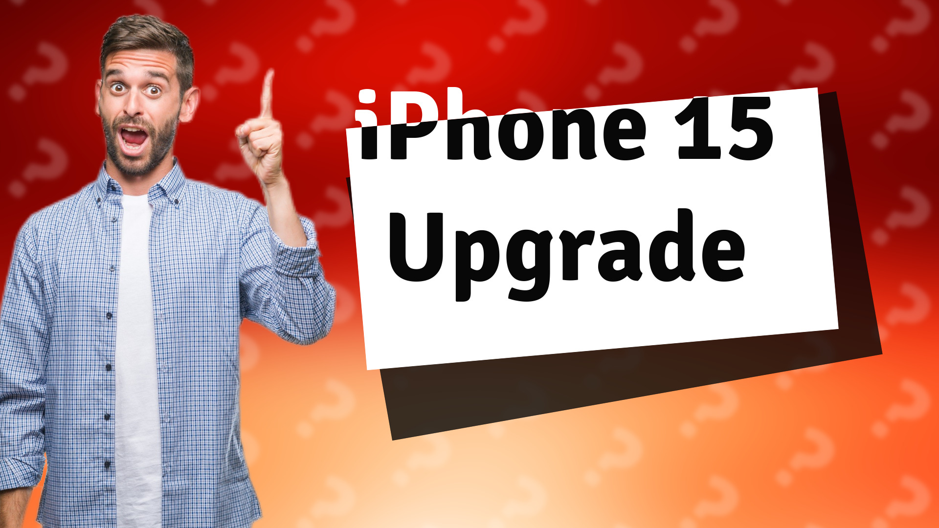 iPhone 15 Upgrade