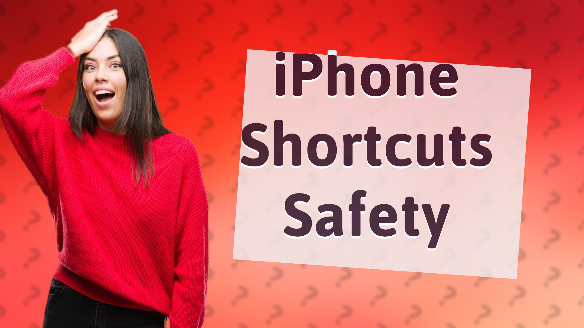 iPhone Shortcuts Safety